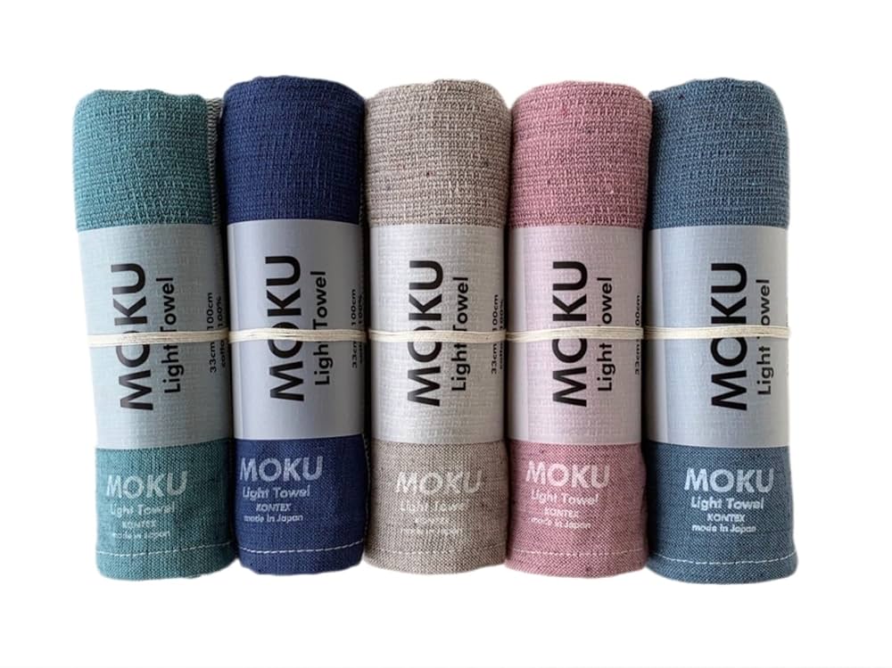 Amazon｜【コンテックス】 MOKU フェイスタオル ＜59074-90＞5本